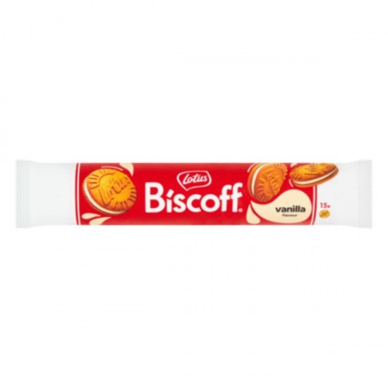 Lotus Biscoff Vanilla Sandwich Biscuits 9 x 150g