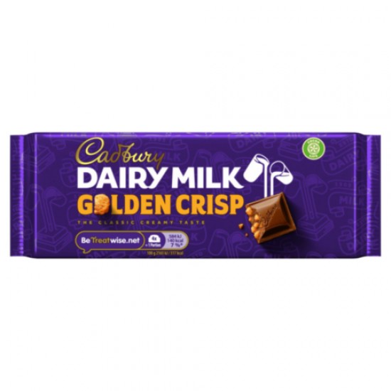 Cadbury Dairy Milk Golden Crisp 48 x 54g