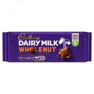 Cadbury Dairy Milk Wholenut 48 x 55g