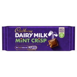 Cadbury Dairy Milk Mint Crisp 48 x 54g