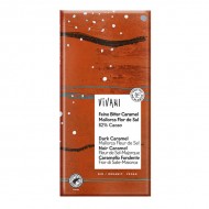 Vivani 62% Cacao Dark Salted Caramel Bar 10 x 80g