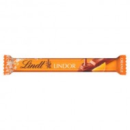 Lindt Lindor Orange Chocolate Bar 24 x 38g