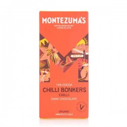 Montezuma's Organic Chilli Bonkers Bar 12 x 90g