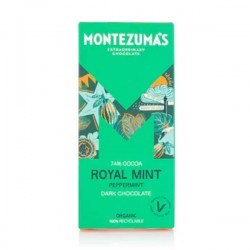 Montezuma's 'Royal Mint' Peppermint & Dark Chocolate Bar 12 x 90g