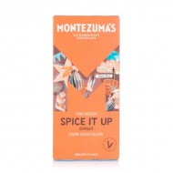 Montezuma's 70% Spice It Up Dark Choc & Ginger Bar 12 x 90g