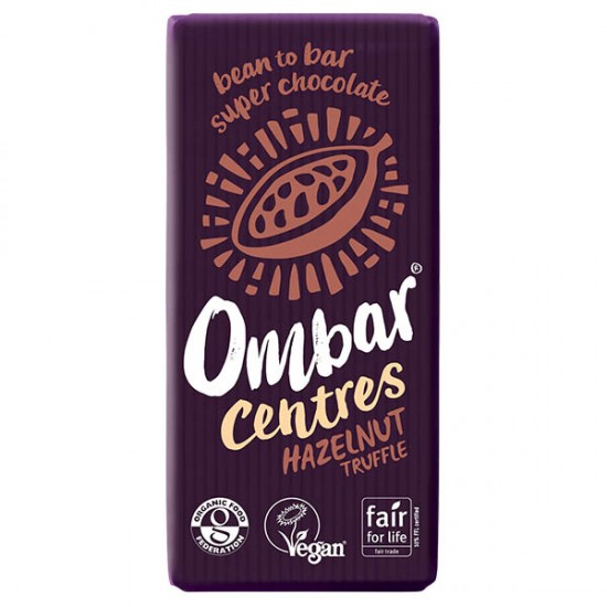 Ombar Centres Hazelnut Truffle 10 x 70g