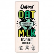 Ombar Oat M'lk Hazelnut Chocolate Bar 10 x 70g