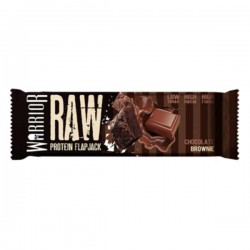 Warrior Raw Chocolate Brownie Flapjack 12 x 75g