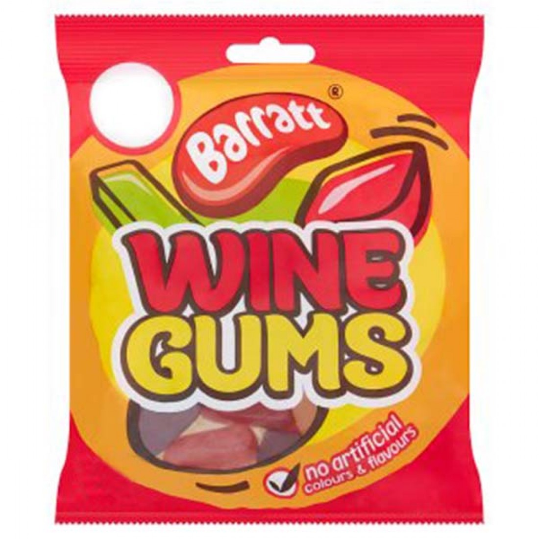 Barratt Wine Gums 20 x 80g Candy Online Sweet Shop