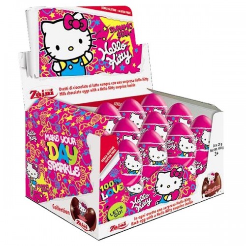 Zaini Hello Kitty Surprise Egg 24 X 20g Planet Candy Online Sweet Shop