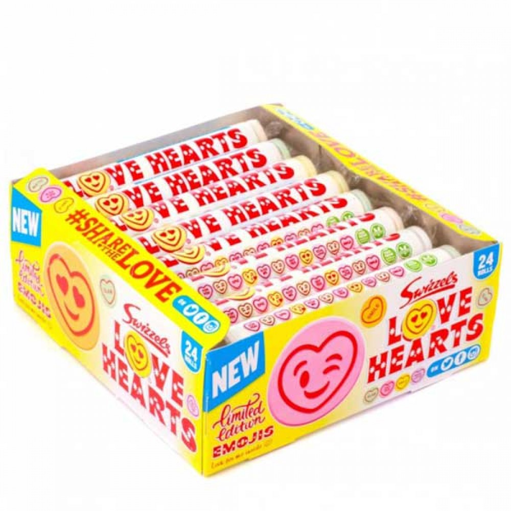 Swizzels Giant Love Hearts 24 x 44g - Planet Candy - Ireland's Leading ...