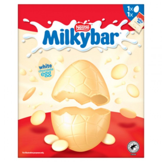 Milkybar White Chocolate Easter Egg 180g