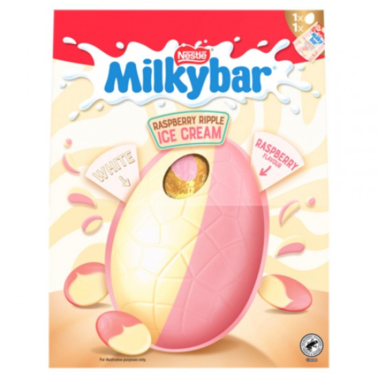 Milkybar Raspberry Ripple Easter Egg 236g