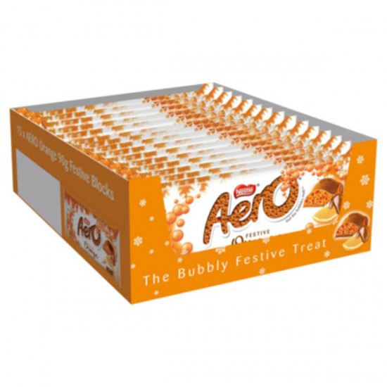 Aero Festive Orange Bar 15 x 90g