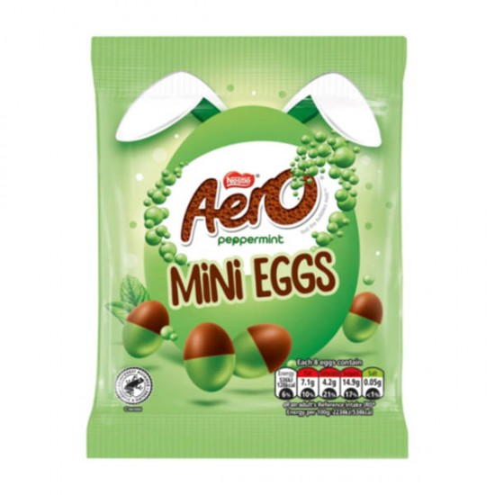 Aero Peppermint Mini Eggs 12 x 70g