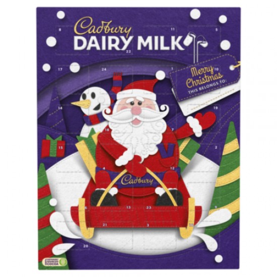 Cadbury Dairy Milk Advent Calendar 90g