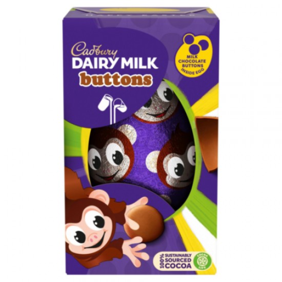 Cadbury Dairy Milk Buttons Easter Egg 96g