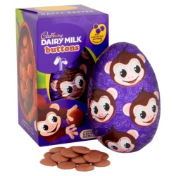 Cadbury Dairy Milk Buttons Easter Egg 96g