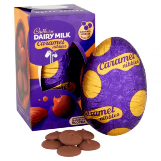 Cadbury Dairy Milk Caramel Nibbles Easter Egg 96g