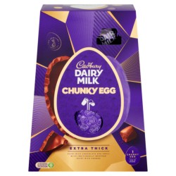 Cadbury Dairy Milk Chunky Egg 400g