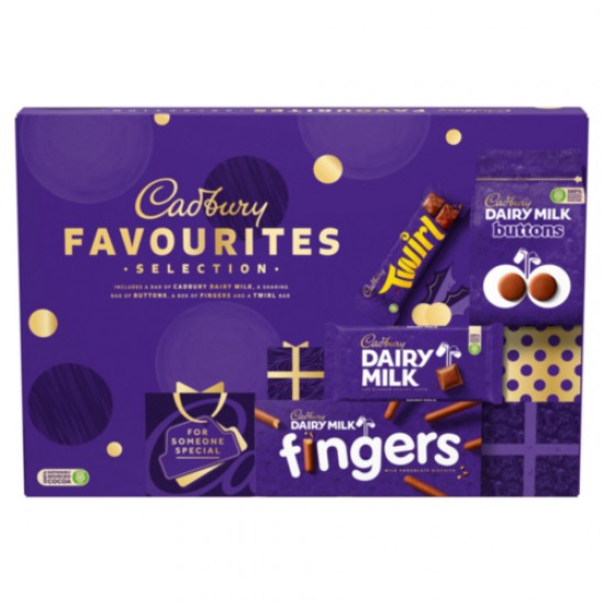 Cadbury Favourites Selection Box 370g