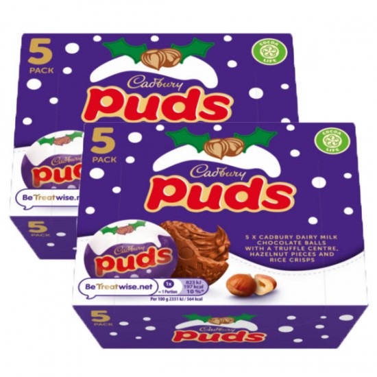 Cadbury Puds 5 Pack x 12