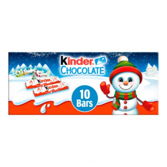 Kinder 10 Bar Chocolate Box 125g