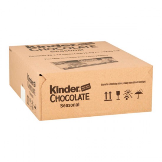 Kinder 10 Bar Chocolate Box 20 x 125g