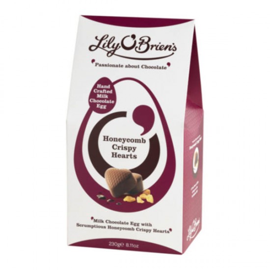 Lily O'Brien's Crispy Heart Chocolate Egg 230g