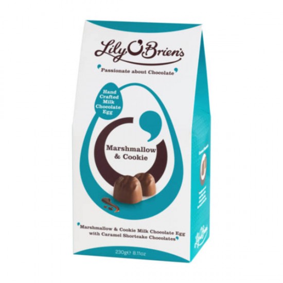 Lily O\'Brien\'s Marshmallow & Cookie Egg 230g