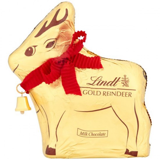 Lindt Milk Chocolate Reindeer 100g