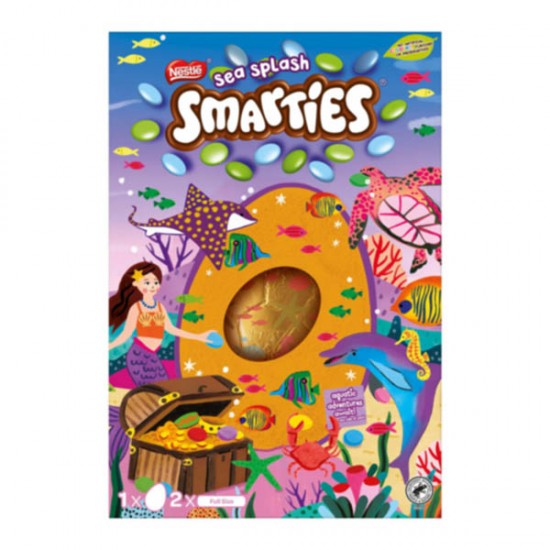 Smarties Sea Splash Easter Egg 226g