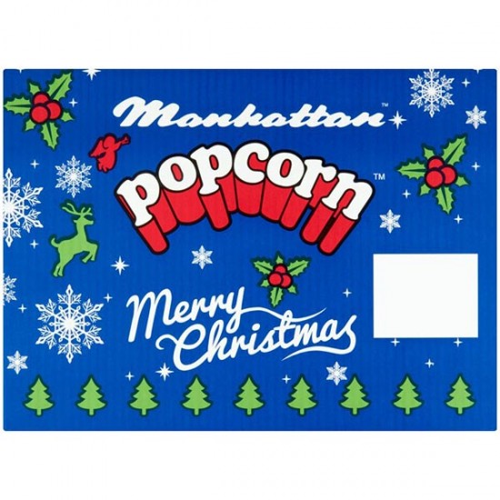 Manhattan Salted Popcorn Christmas Box 450g