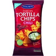 Santa Maria Chilli Tortilla Chips 12 x 475g