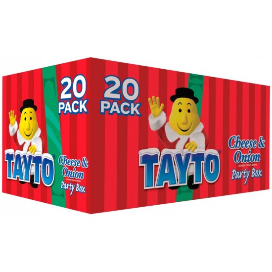 Tayto Cheese & Onion Party Box 450g