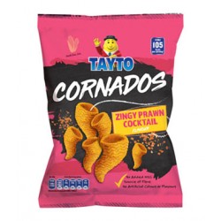 Tayto Cornados Zingy Prawn Cocktail 12 x 110g