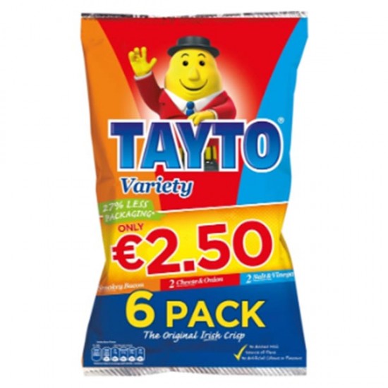 Tayto Variety 6 Pack x 16