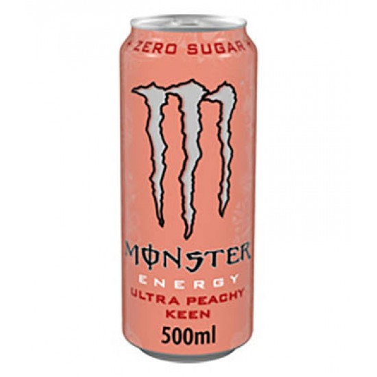 Monster Energy Zero Sugar Ultra Peachy Keen 12 x 500ml