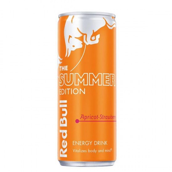 Red Bull Apricot & Strawberry 24 x 250ml