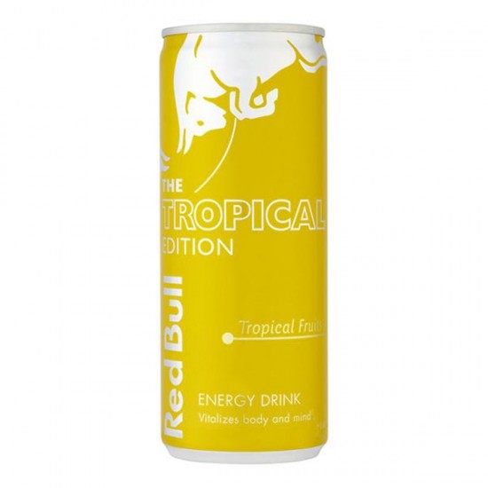 Red Bull Tropical Fruit Energy Drink 24 x 250ml