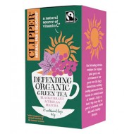 Clipper Organic Defending Green Tea 20 Bags x 4