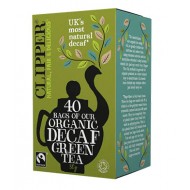 Clipper Organic Green Tea Decaf 40 Bags x 6