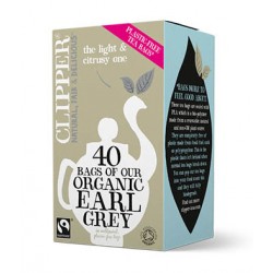 Clipper Organic Earl Grey 40 Bags x 6