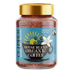 Clipper House Blend Organic Coffee 6 x 100g