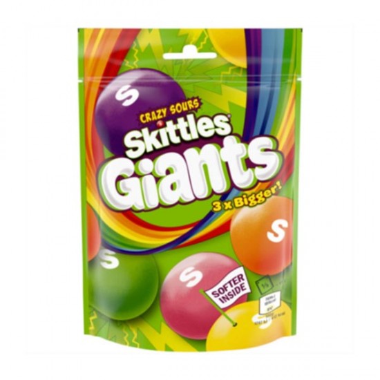 Skittles Giants Crazy Sours 15 x 132g