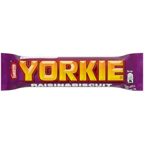 Yorkie Raisin & Biscuit Bar 24 x 44g