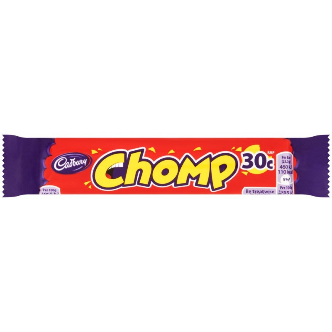 Cadbury Chomp 60 x 23g - Planet Candy - Ireland's Leading Online Sweet Shop