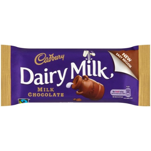 Cadbury Dairy Milk Plain Bars: 48-Piece Box - Planet Candy - Ireland's ...