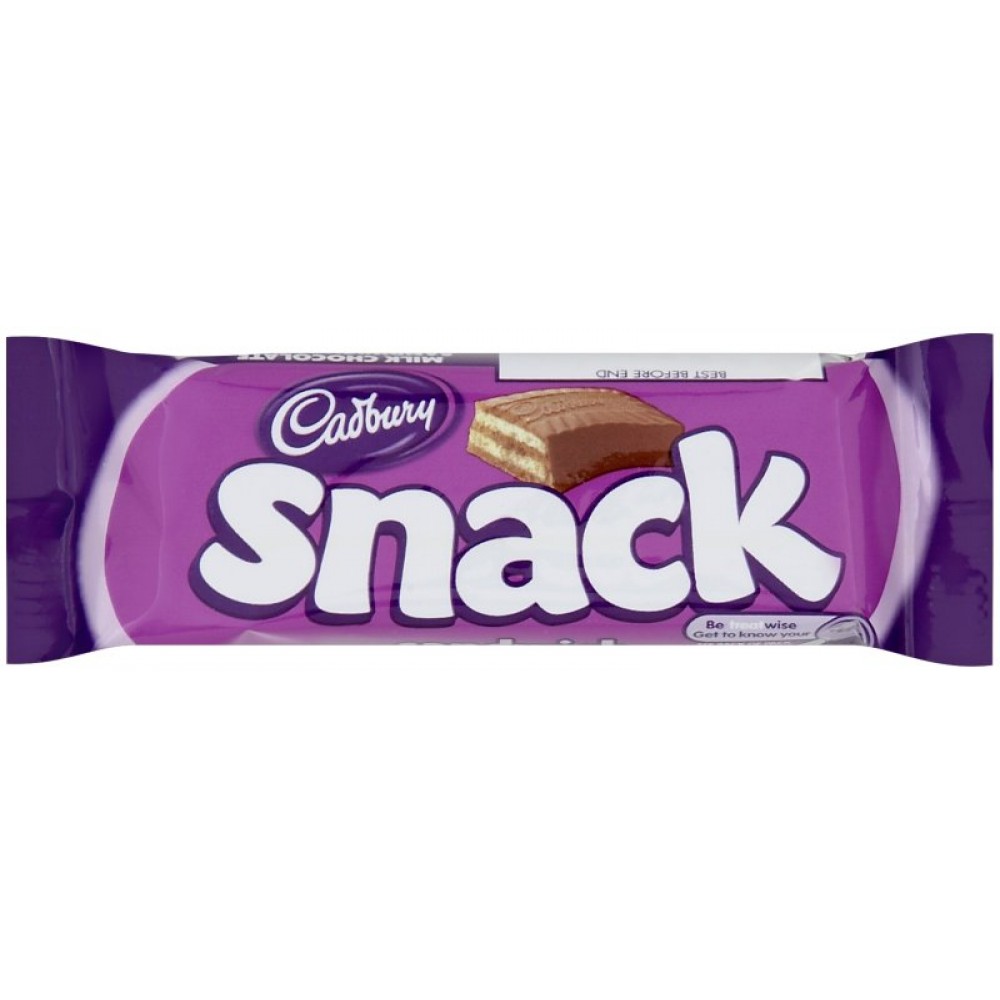 Cadbury Snack Sandwich 60 x 22g - Planet Candy - Ireland's Leading ...