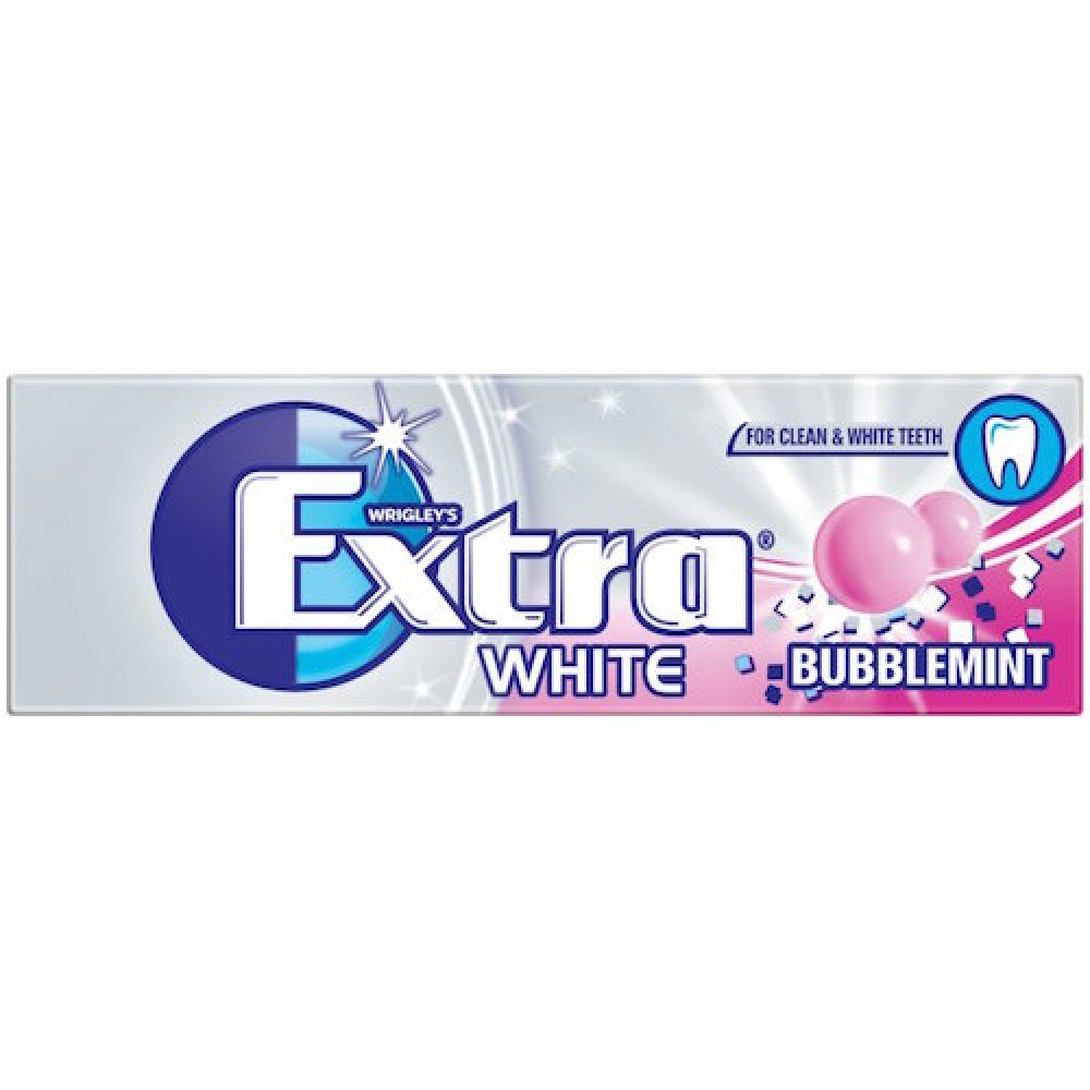 Wrigley's Extra White Bubblemint: 30-Piece Box - Planet Candy - Ireland ...